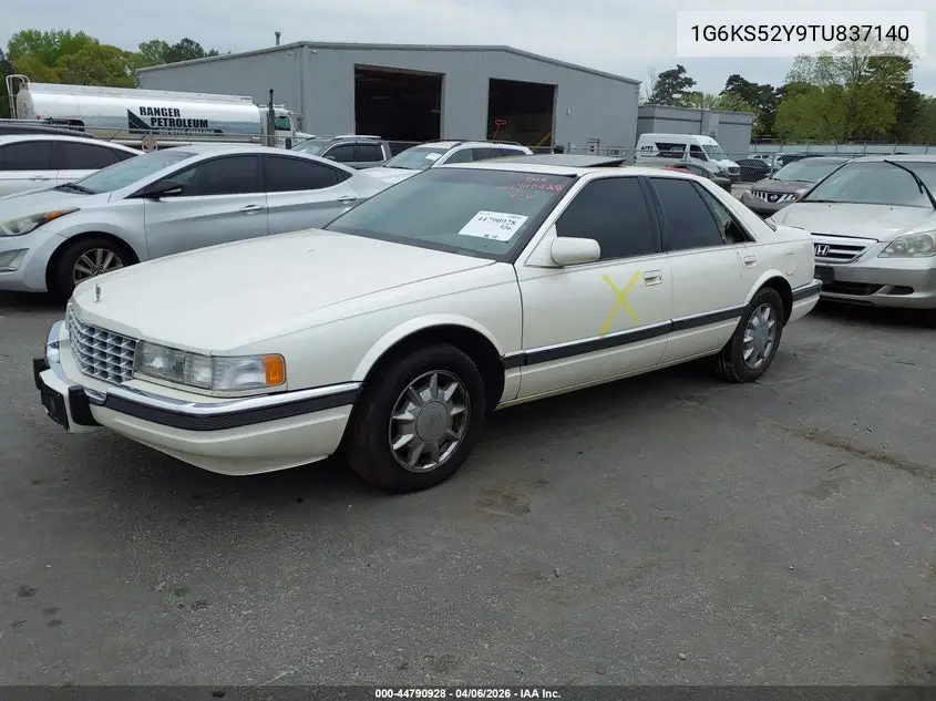 1996 Cadillac Seville Sls VIN: 1G6KS52Y9TU837140 Lot: 44790928
