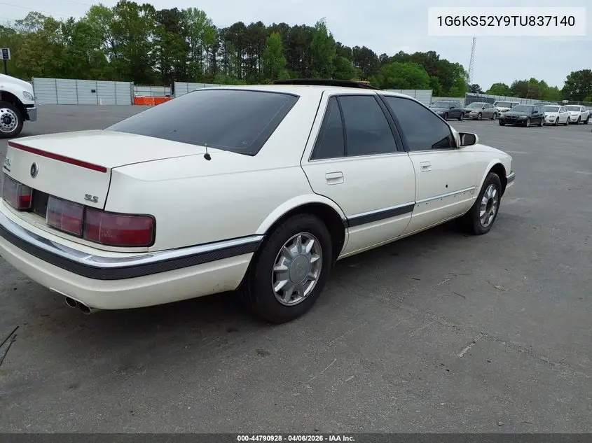 1996 Cadillac Seville Sls VIN: 1G6KS52Y9TU837140 Lot: 44790928