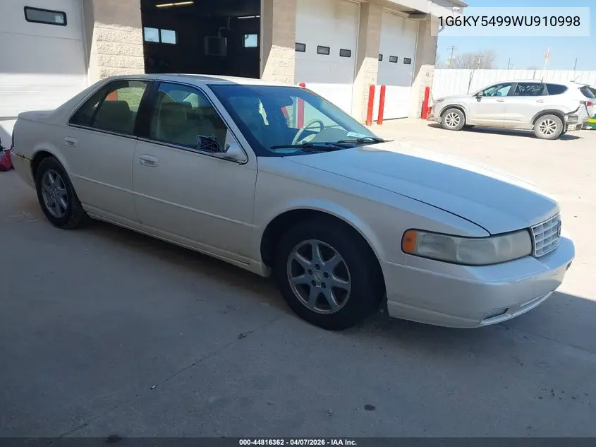 1998 Cadillac Seville Sts VIN: 1G6KY5499WU910998 Lot: 44816362