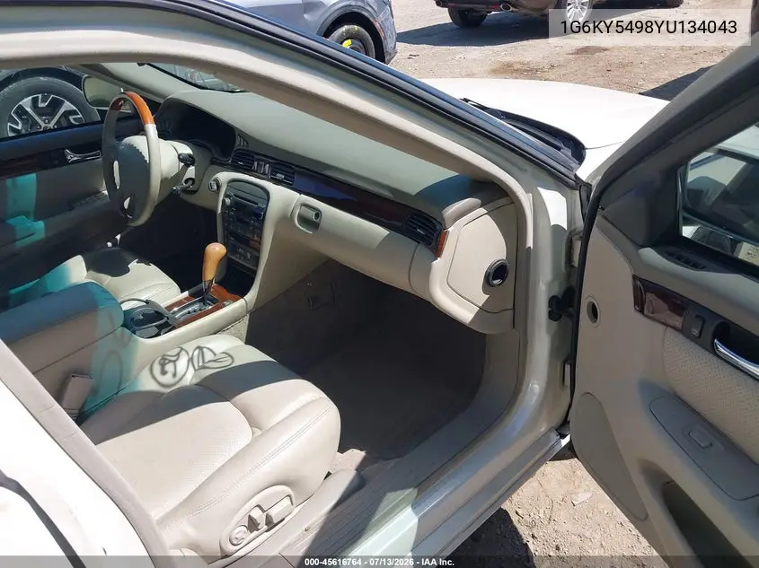 2000 Cadillac Seville Sts VIN: 1G6KY5498YU134043 Lot: 45616764