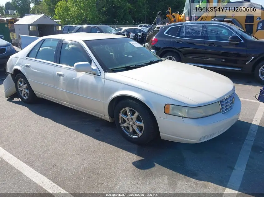 2001 Cadillac Seville Sls W/Tx7 VIN: 1G6KS54Y71U260666 Lot: 45016287