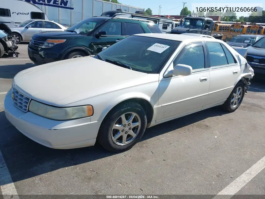 2001 Cadillac Seville Sls W/Tx7 VIN: 1G6KS54Y71U260666 Lot: 45016287