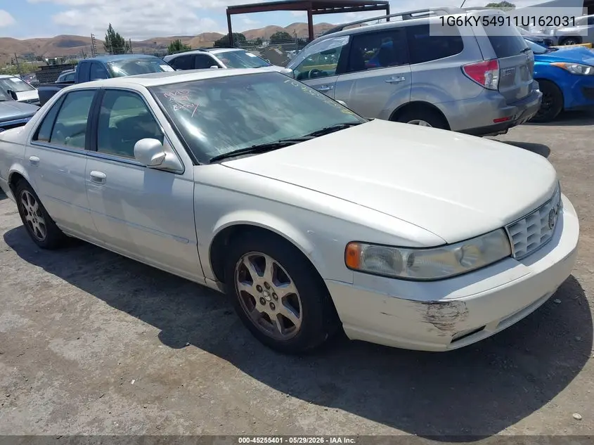 2001 Cadillac Seville Sts VIN: 1G6KY54911U162031 Lot: 45255401