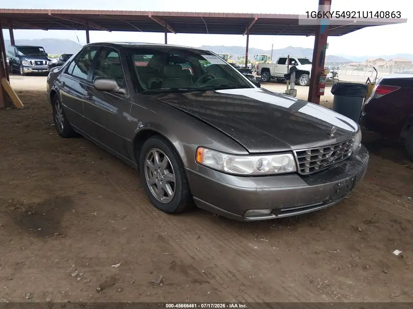 2001 Cadillac Seville Sts VIN: 1G6KY54921U140863 Lot: 45666461