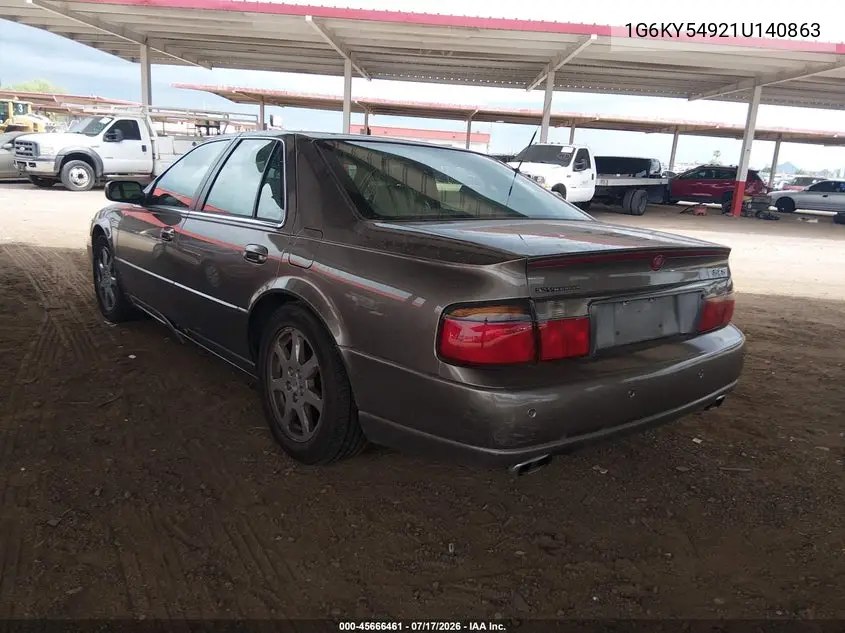 2001 Cadillac Seville Sts VIN: 1G6KY54921U140863 Lot: 45666461