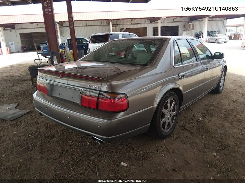 2001 Cadillac Seville Sts VIN: 1G6KY54921U140863 Lot: 45666461