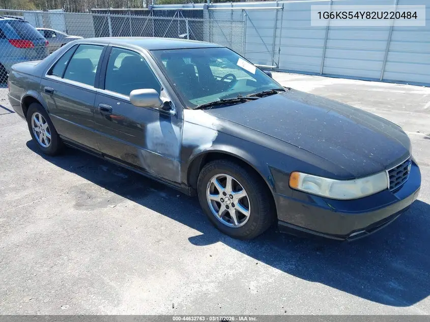 2002 Cadillac Seville Sls VIN: 1G6KS54Y82U220484 Lot: 44632763