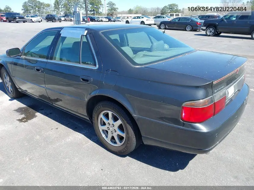 2002 Cadillac Seville Sls VIN: 1G6KS54Y82U220484 Lot: 44632763