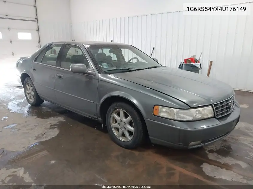 2004 Cadillac Seville Sls VIN: 1G6KS54YX4U176149 Lot: 44515315