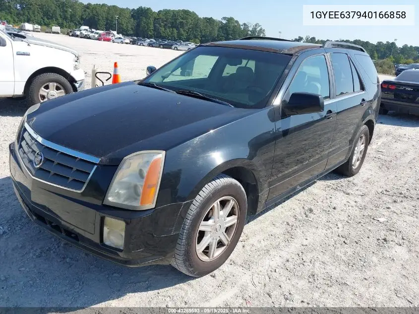 1GYEE637940166858 2004 Cadillac Srx Standard