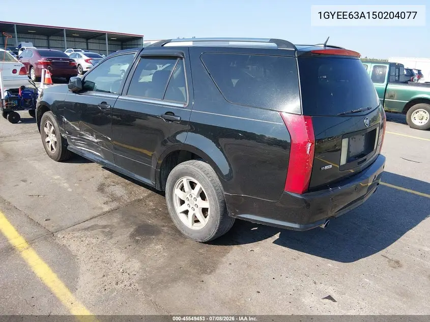 2005 Cadillac Srx V8 VIN: 1GYEE63A150204077 Lot: 45549453