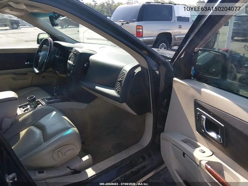 2005 Cadillac Srx V8 VIN: 1GYEE63A150204077 Lot: 45549453