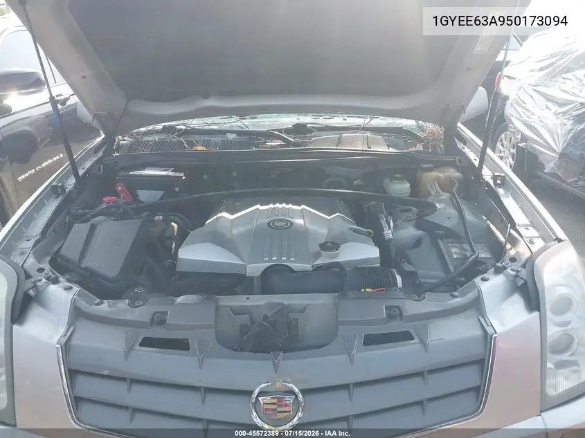 2005 Cadillac Srx V8 VIN: 1GYEE63A950173094 Lot: 45572389