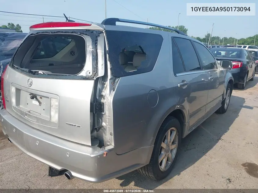 2005 Cadillac Srx V8 VIN: 1GYEE63A950173094 Lot: 45572389