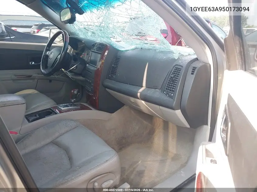 2005 Cadillac Srx V8 VIN: 1GYEE63A950173094 Lot: 45572389