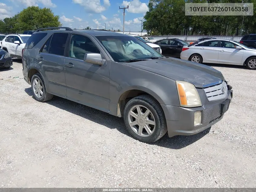 2006 Cadillac Srx V6 VIN: 1GYEE637260165358 Lot: 45588630