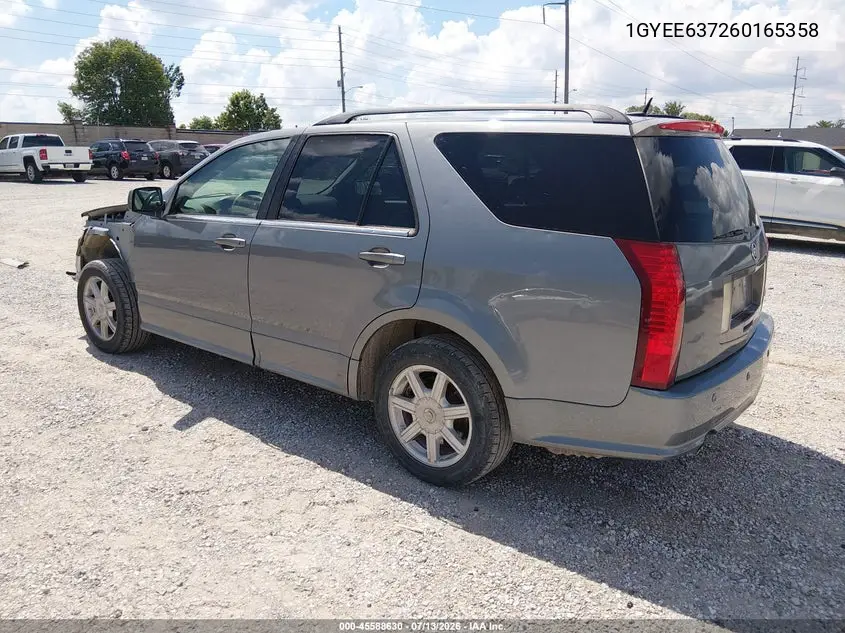 2006 Cadillac Srx V6 VIN: 1GYEE637260165358 Lot: 45588630