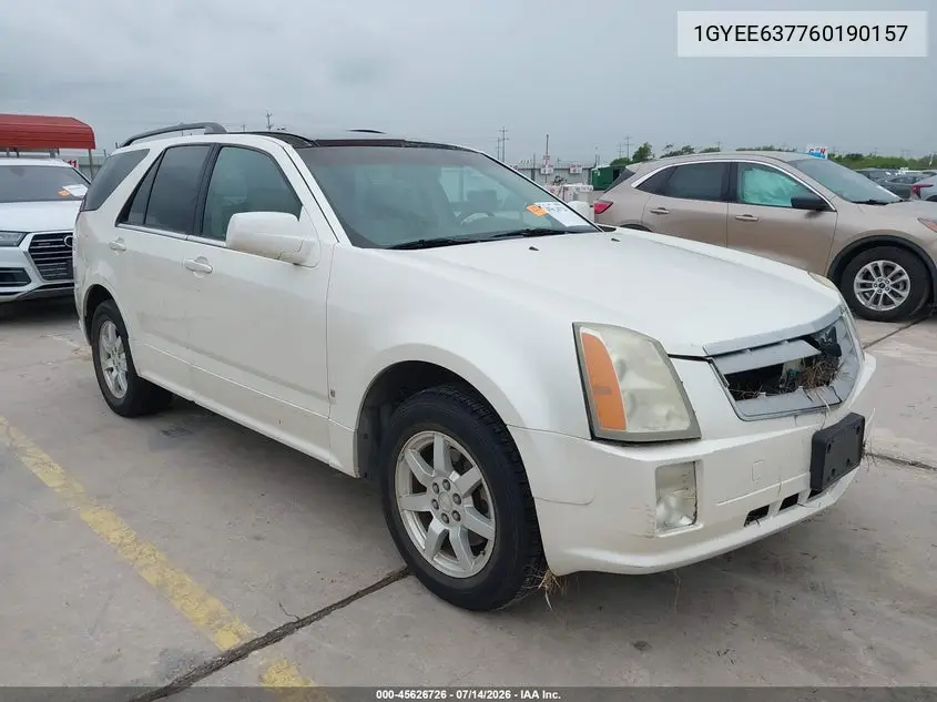 2006 Cadillac Srx V6 VIN: 1GYEE637760190157 Lot: 45626726