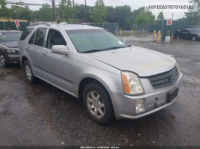 2007 Cadillac Srx V6 VIN: 1GYEE637070165182 Lot: 45547313