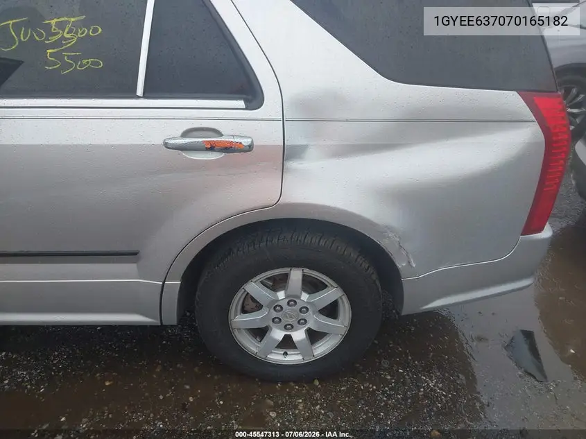 2007 Cadillac Srx V6 VIN: 1GYEE637070165182 Lot: 45547313