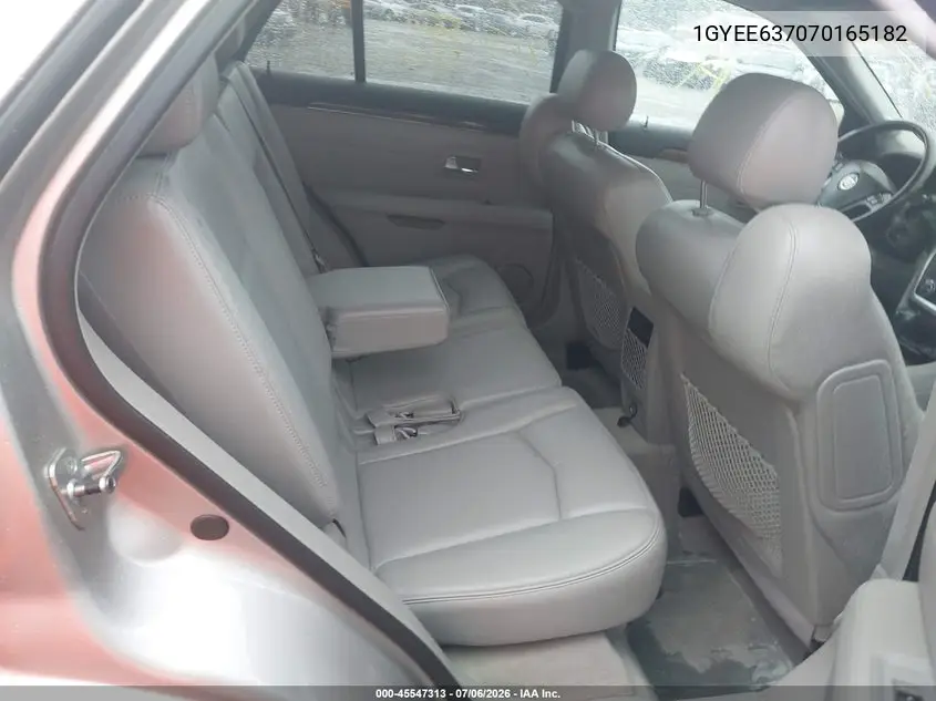 2007 Cadillac Srx V6 VIN: 1GYEE637070165182 Lot: 45547313