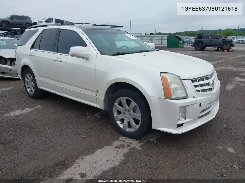 2008 Cadillac Srx V6 VIN: 1GYEE637980121618 Lot: 45183806
