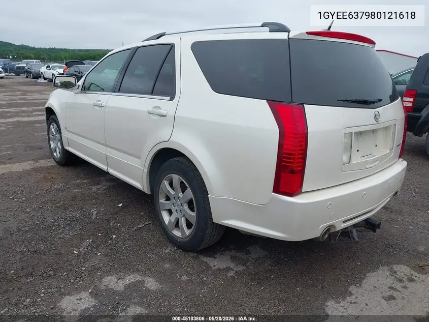 2008 Cadillac Srx V6 VIN: 1GYEE637980121618 Lot: 45183806
