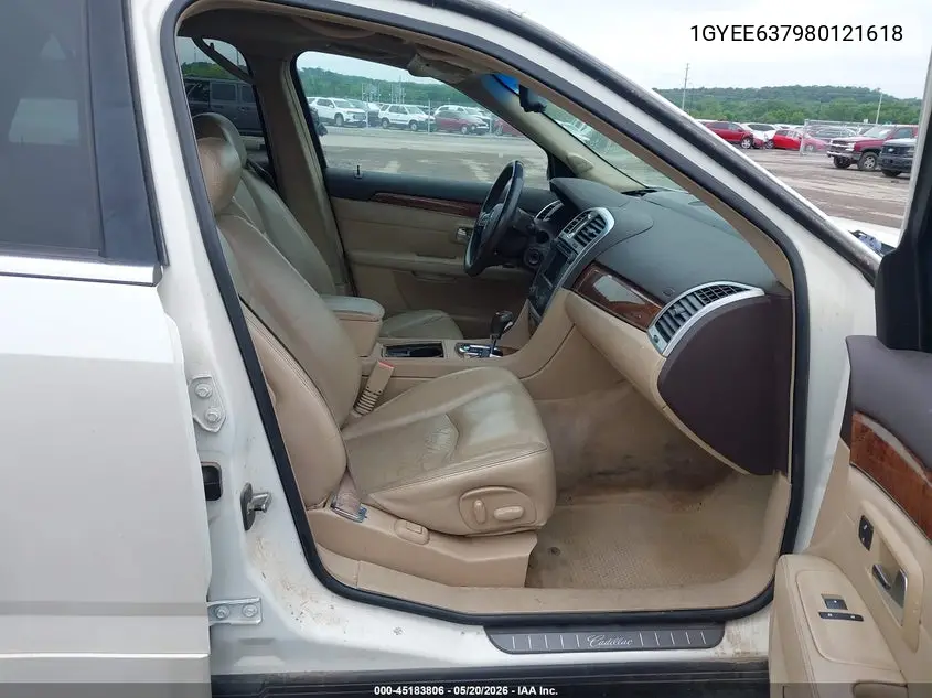 2008 Cadillac Srx V6 VIN: 1GYEE637980121618 Lot: 45183806