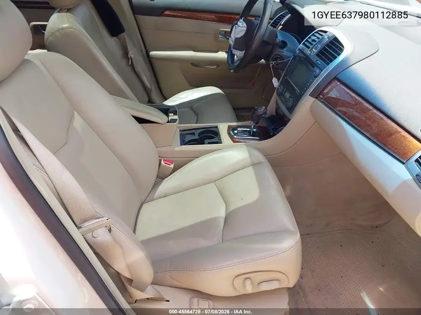 2008 Cadillac Srx Rwd VIN: 1GYEE637980112885 Lot: 45564728