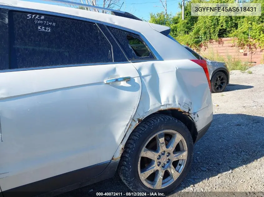 2010 Hyundai Santa Fe Limited 3.5 VIN: 5NMSHDAG7AH341126 Lot: 40072411