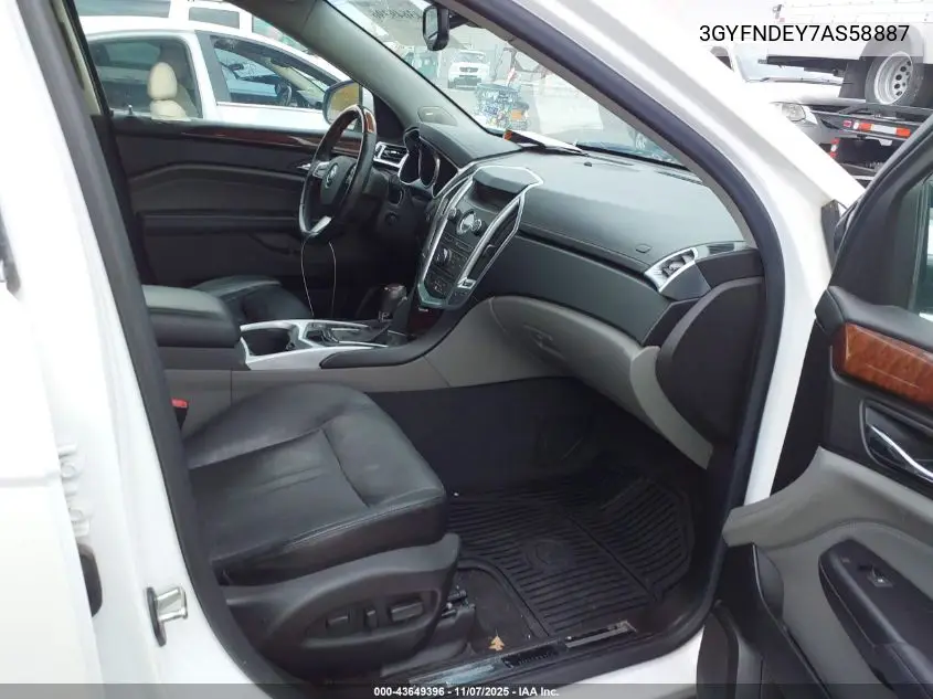 3GYFNDEY7AS58887 2010 Cadillac Srx Luxury Collection