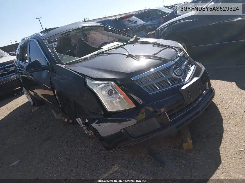 2010 Cadillac Srx Luxury Collection VIN: 3GYFNDEY5AS629324 Lot: 45582016