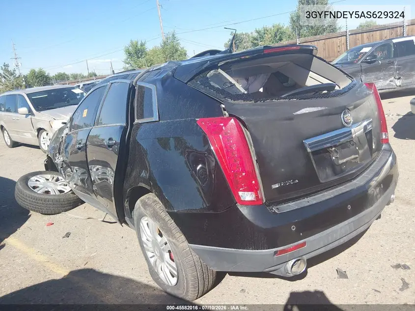 2010 Cadillac Srx Luxury Collection VIN: 3GYFNDEY5AS629324 Lot: 45582016