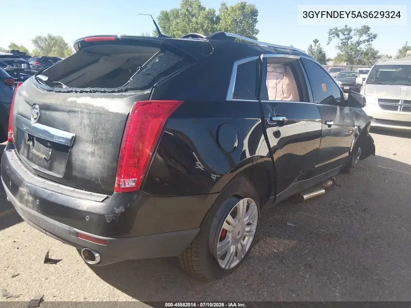 2010 Cadillac Srx Luxury Collection VIN: 3GYFNDEY5AS629324 Lot: 45582016