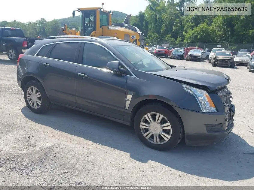2010 Cadillac Srx Luxury Collection VIN: 3GYFNAEY2AS656639 Lot: 45625221
