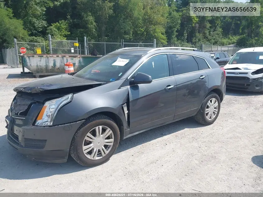 2010 Cadillac Srx Luxury Collection VIN: 3GYFNAEY2AS656639 Lot: 45625221