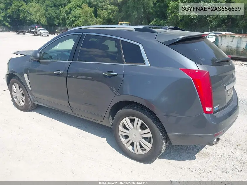 2010 Cadillac Srx Luxury Collection VIN: 3GYFNAEY2AS656639 Lot: 45625221