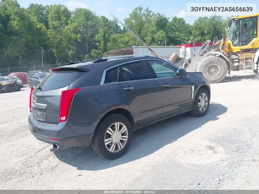2010 Cadillac Srx Luxury Collection VIN: 3GYFNAEY2AS656639 Lot: 45625221