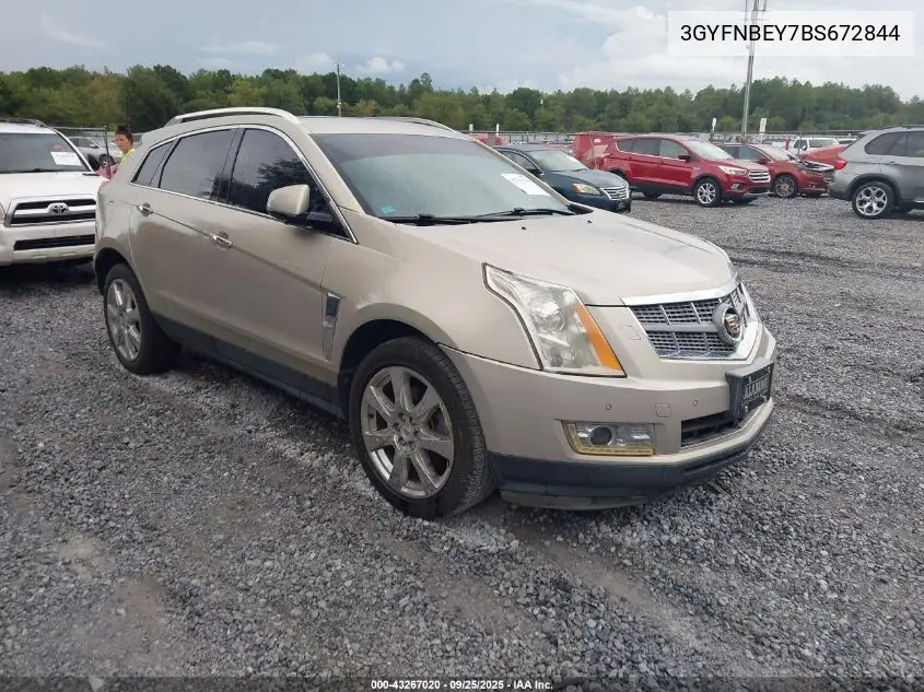 3GYFNBEY7BS672844 2011 Cadillac Srx Performance Collection