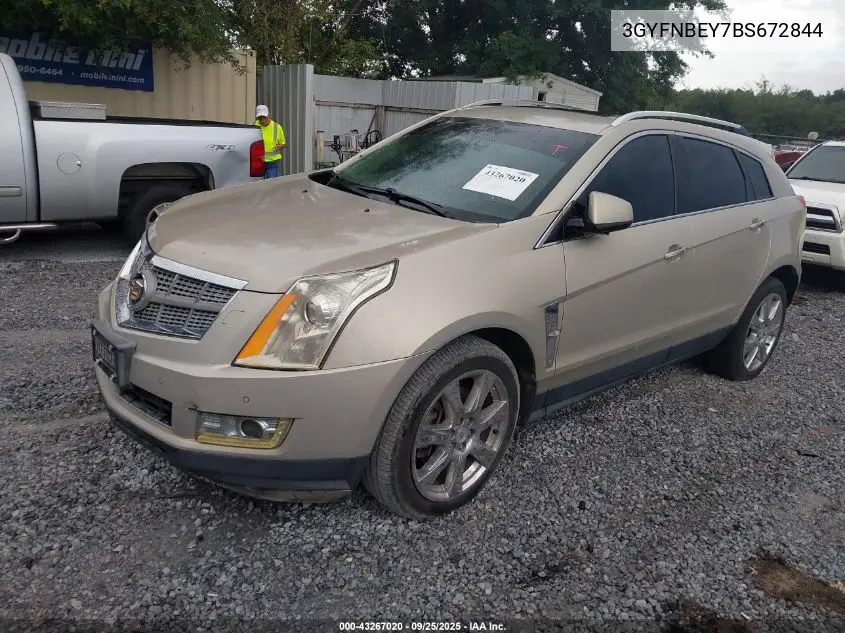 3GYFNBEY7BS672844 2011 Cadillac Srx Performance Collection