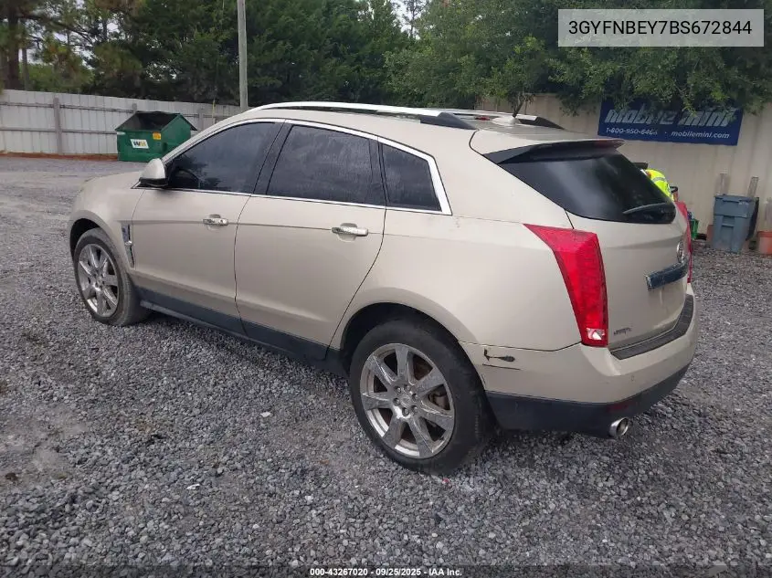 3GYFNBEY7BS672844 2011 Cadillac Srx Performance Collection