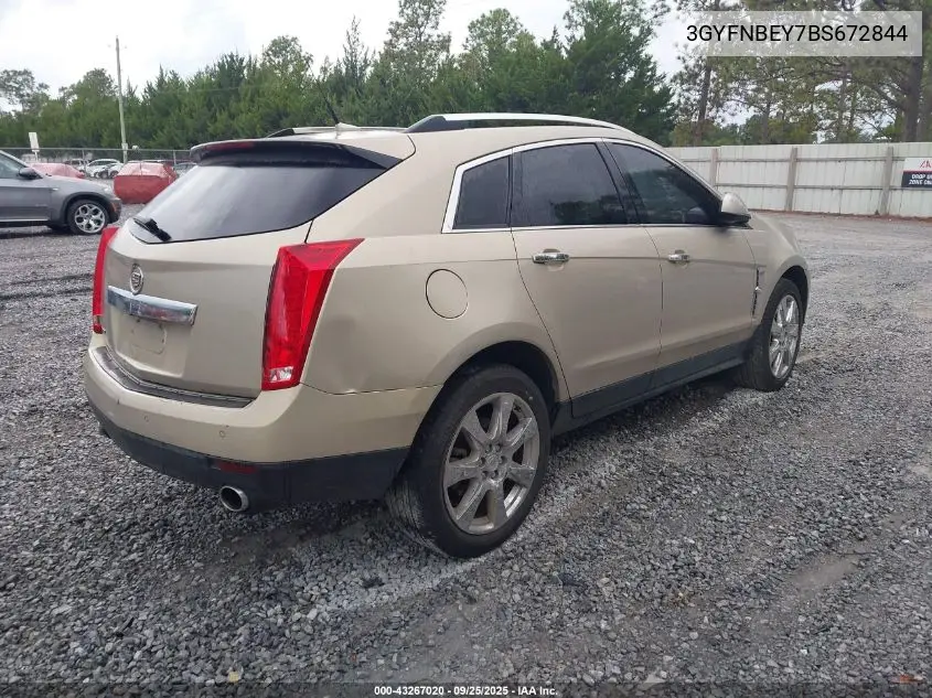 3GYFNBEY7BS672844 2011 Cadillac Srx Performance Collection