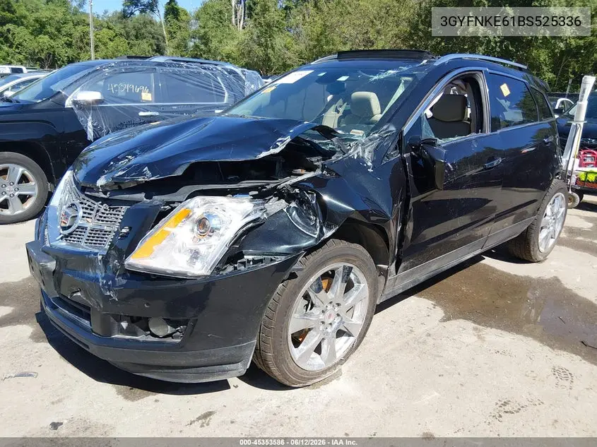 2011 Cadillac Srx Turbo Premium VIN: 3GYFNKE61BS525336 Lot: 45353586