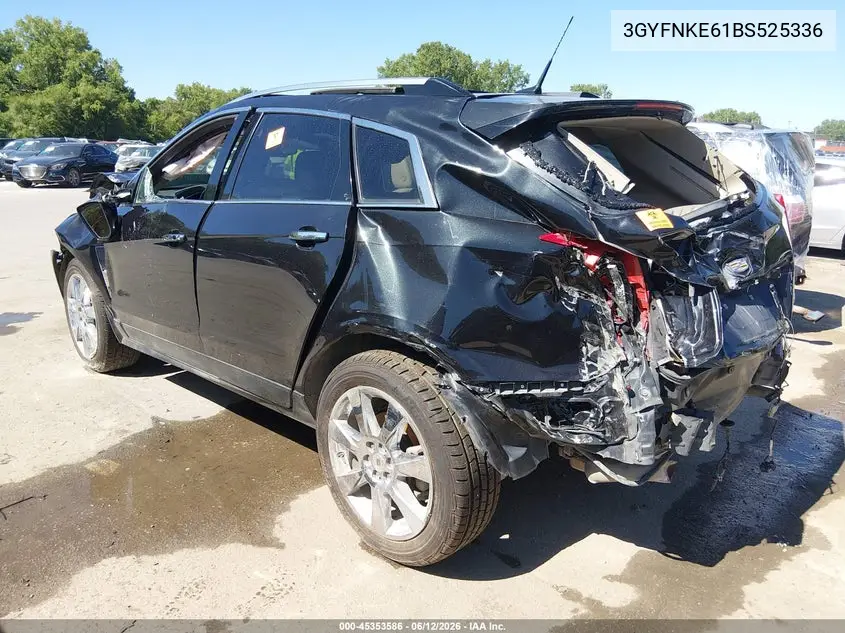 2011 Cadillac Srx Turbo Premium VIN: 3GYFNKE61BS525336 Lot: 45353586