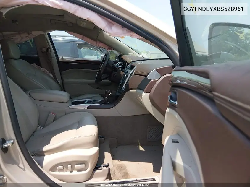 2011 Cadillac Srx Luxury Collection VIN: 3GYFNDEYXBS528961 Lot: 45614628