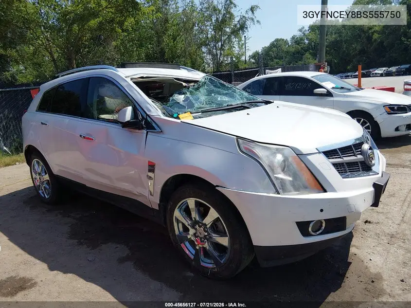 2011 Cadillac Srx Premium Collection VIN: 3GYFNCEY8BS555750 Lot: 45656127