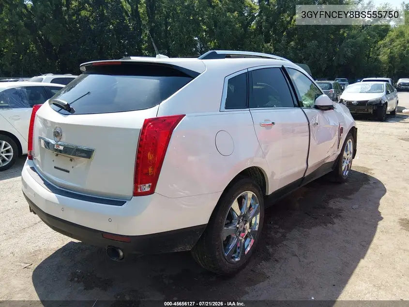 2011 Cadillac Srx Premium Collection VIN: 3GYFNCEY8BS555750 Lot: 45656127