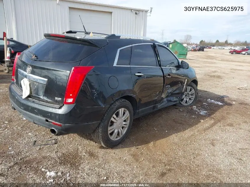 3GYFNAE37CS625975 2012 Cadillac Srx Luxury Collection
