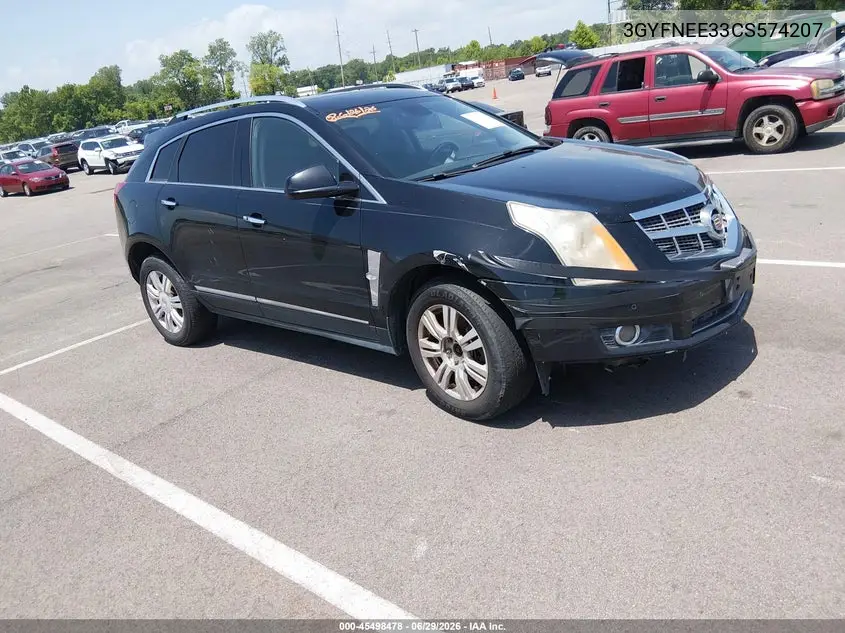 2012 Cadillac Srx Performance Collection VIN: 3GYFNEE33CS574207 Lot: 45498478