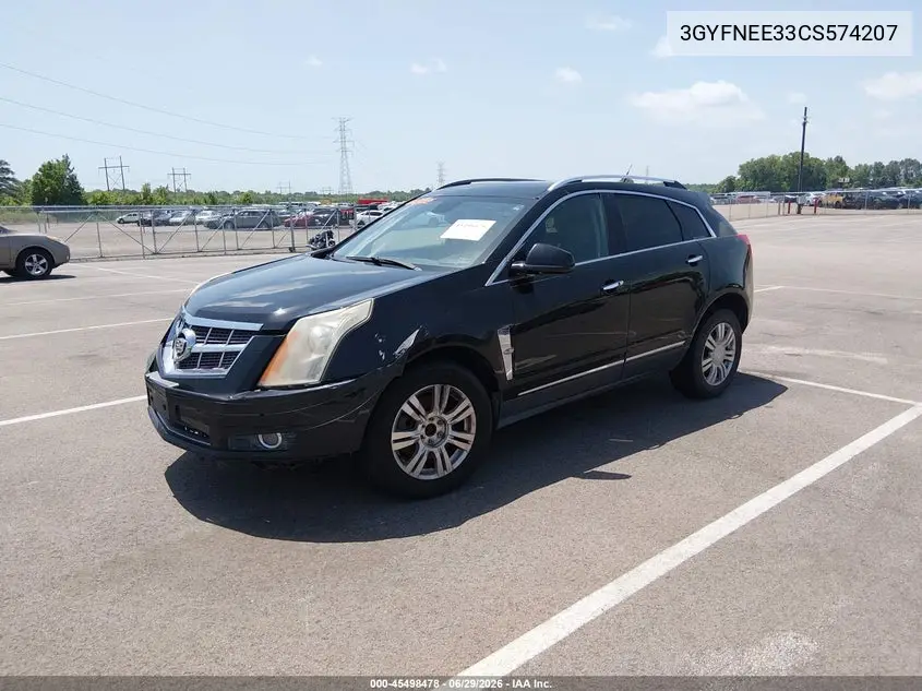 2012 Cadillac Srx Performance Collection VIN: 3GYFNEE33CS574207 Lot: 45498478